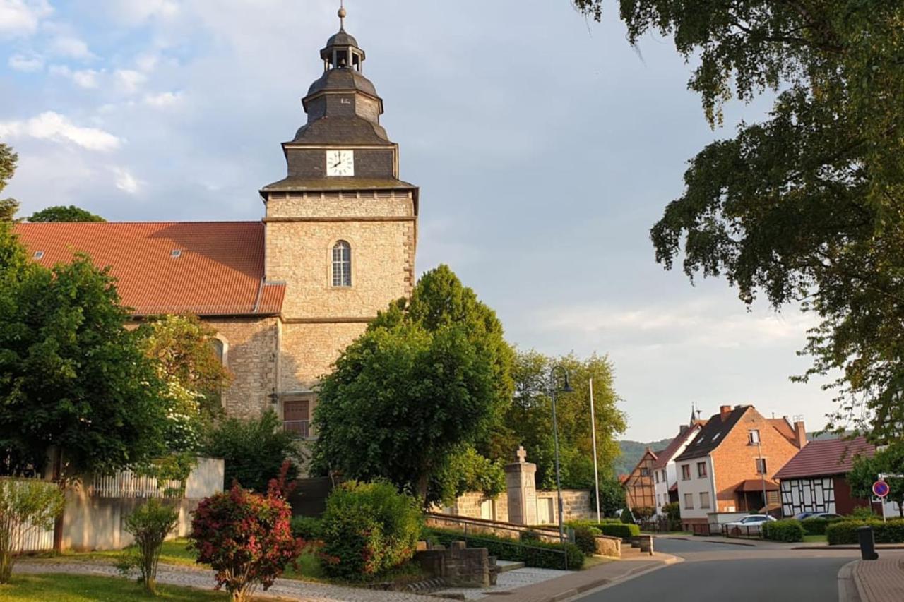 Stilvolle Ferienwohnung Im Eichsfeld Niederorschel Esterno foto